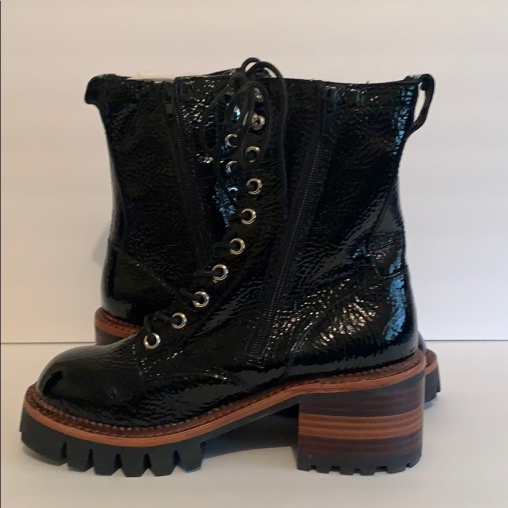 Jeffrey Campbell Evelyn Lace Up Boots - Picture 10 of 12